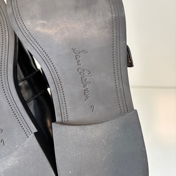 Sam Edelman Elaina Black Loafers 7 - Picture 10 of 11